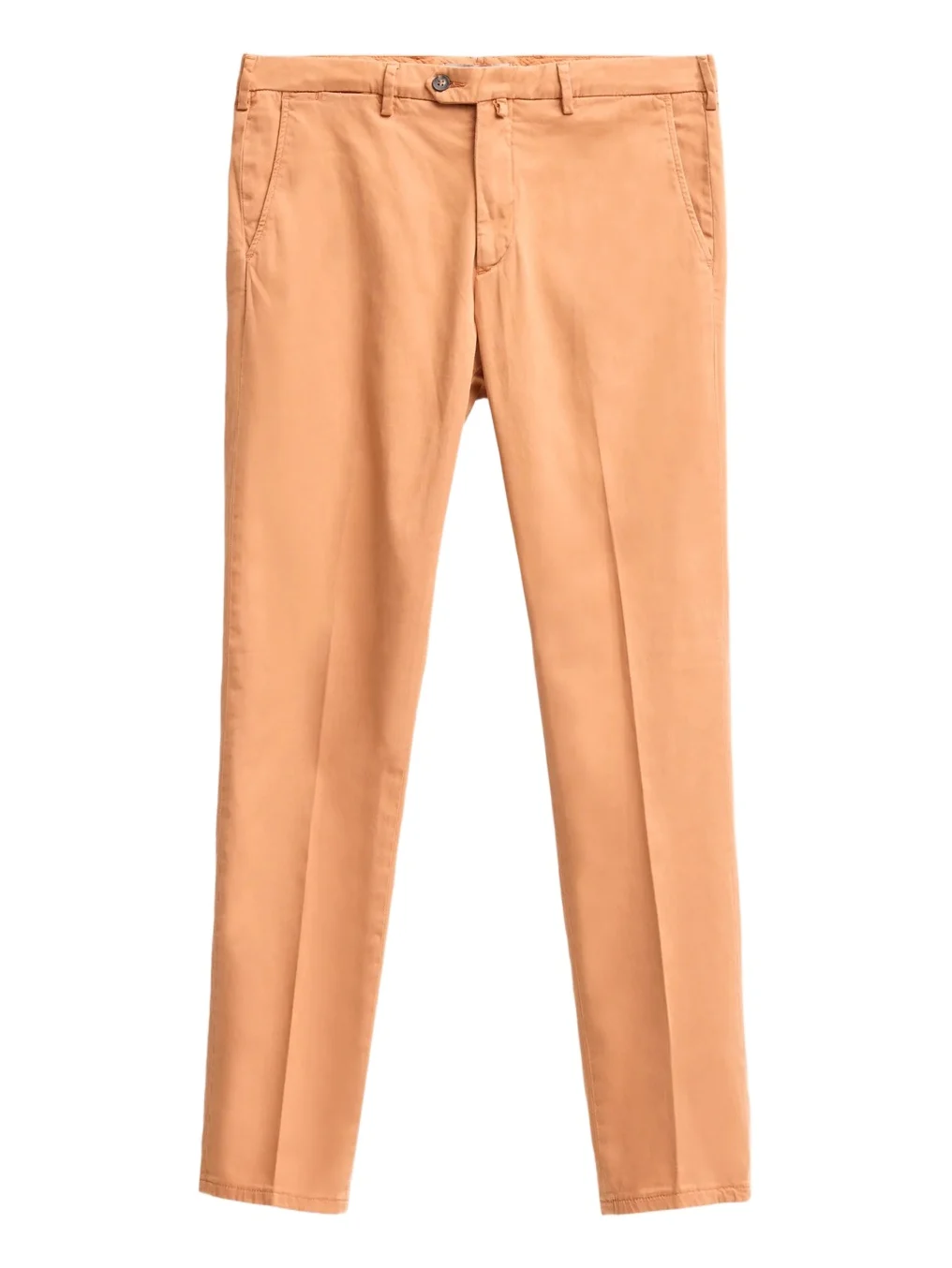 Sartorio Napoli Men's Solid Crease-Front Trousers