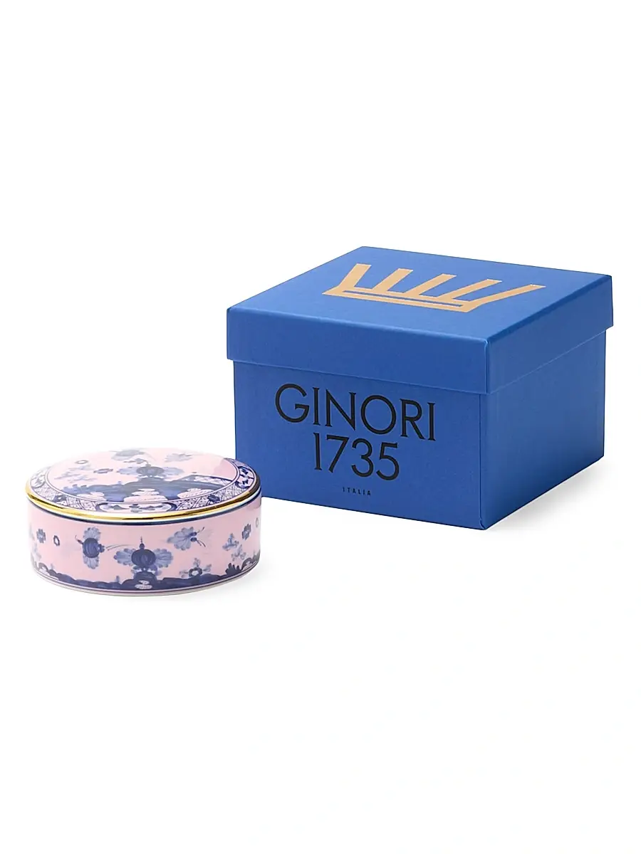 GINORI 1735 Oriente Italiano Round Box | Thumbnail 4 GINORI 1735 Oriente Italiano Round Box | Thumbnail 4
