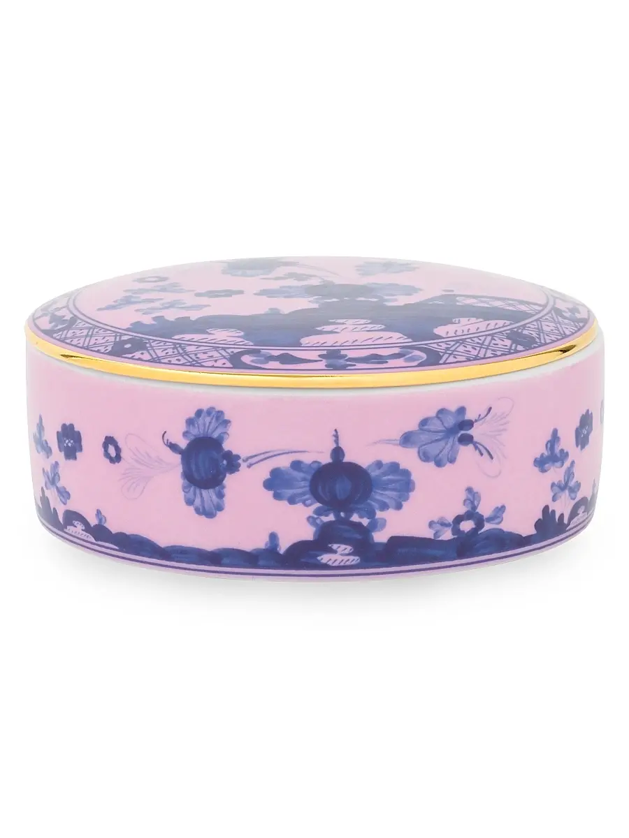 GINORI 1735 Oriente Italiano Round Box