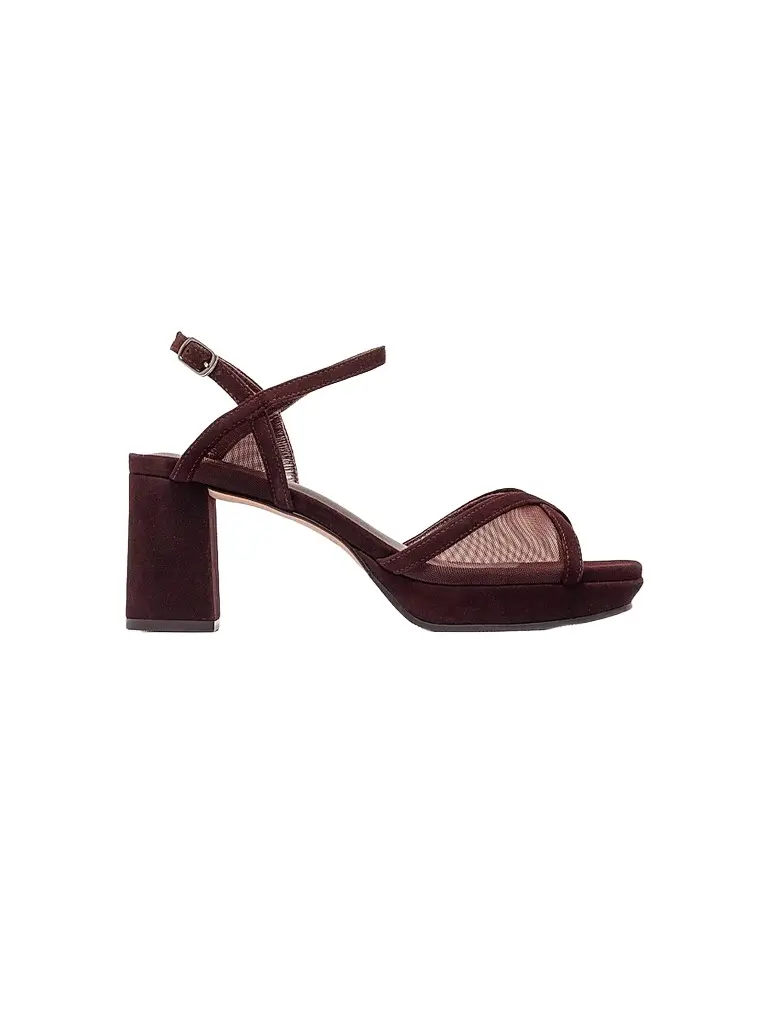 Bernardo Women's Celeste Platform Sandals - Chocolate Wine | Image 1 Bernardo Women's Celeste Platform Sandals - Chocolate Wine | Image 1