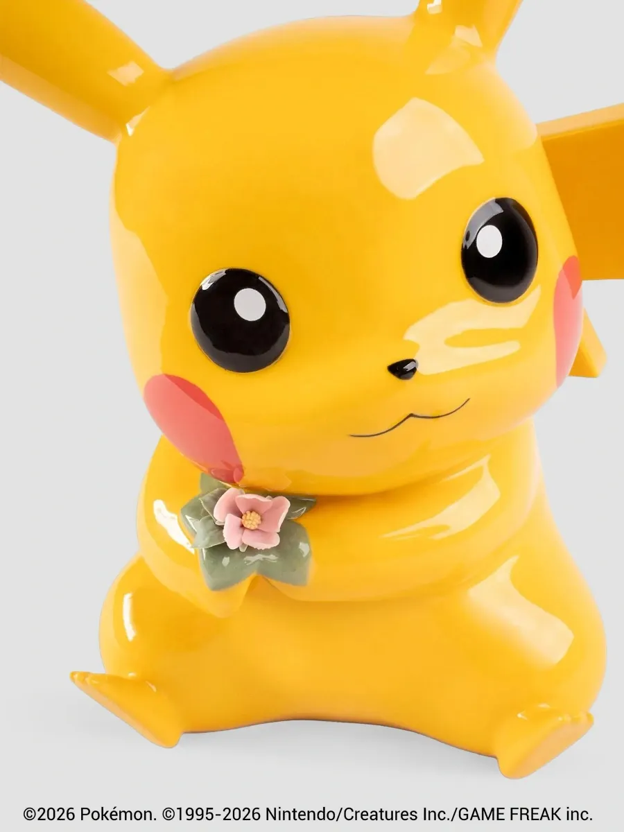 Lladro Pikachu Porcelain Sculpture | Thumbnail 7 Lladro Pikachu Porcelain Sculpture | Thumbnail 7