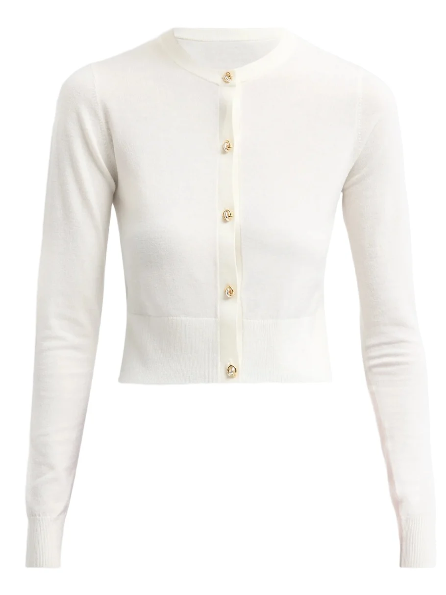 Women's Arlette Slim-Fit Wool-Blend Cardigan Women's Arlette Slim-Fit Wool-Blend Cardigan