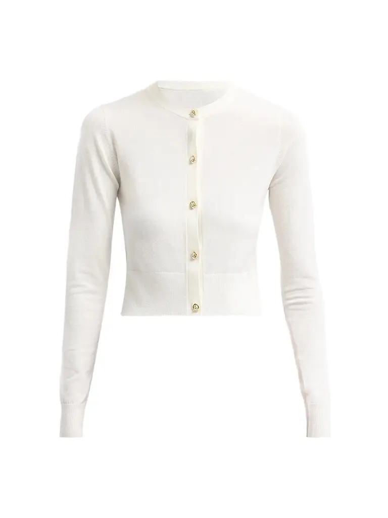 Altuzarra Women's Arlette Slim-Fit Wool-Blend Cardigan - | Image 1 Altuzarra Women's Arlette Slim-Fit Wool-Blend Cardigan - | Image 1