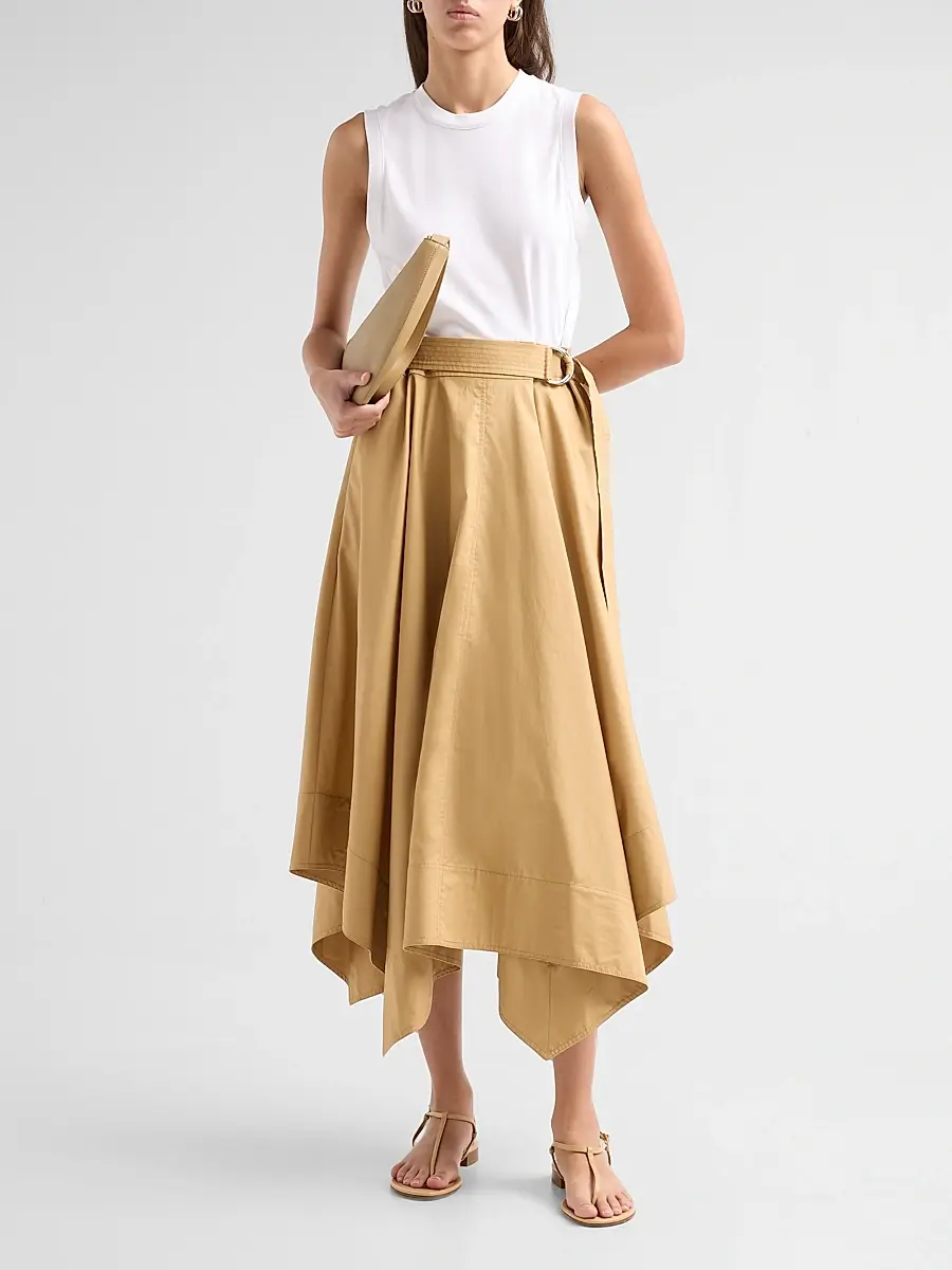TANYA TAYLOR Women's Cornelia Mix Media Midi Dress | Thumbnail 2