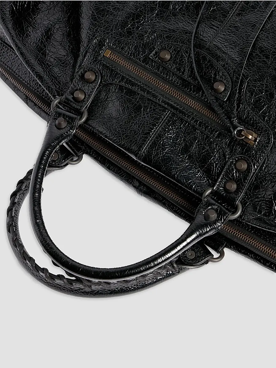 Balenciaga Men's Le City Boston Large Duffel Bag | Thumbnail 9 Balenciaga Men's Le City Boston Large Duffel Bag | Thumbnail 9