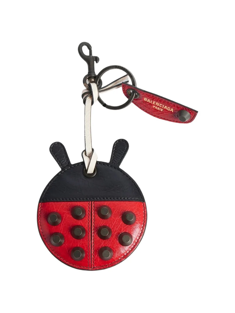 Balenciaga Women's Le City Ladybug Keychain Charm