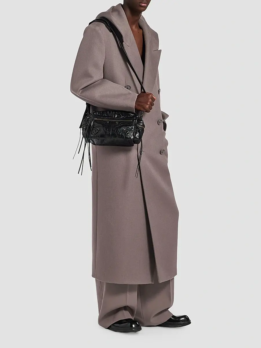 Balenciaga Men's Le City Crossbody Camera Bag | Thumbnail 3