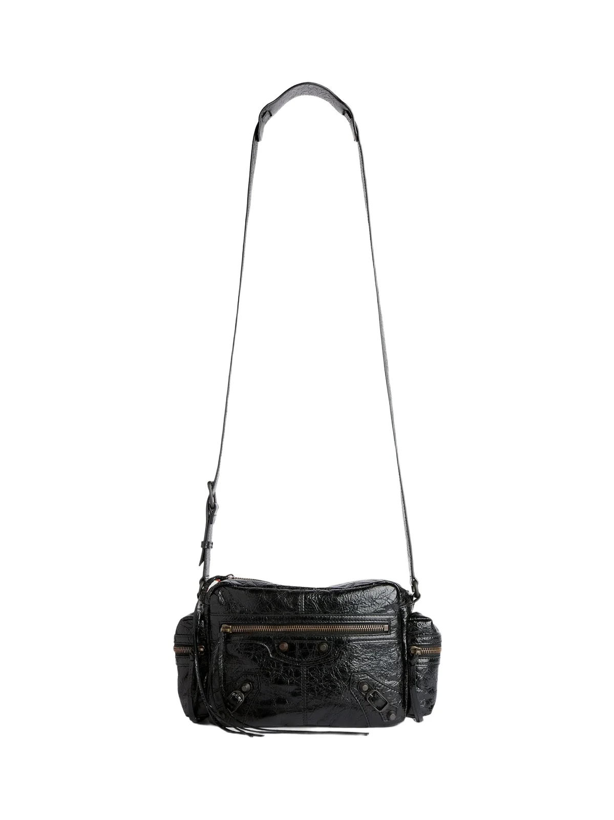 Balenciaga Men's Le City Crossbody Camera Bag