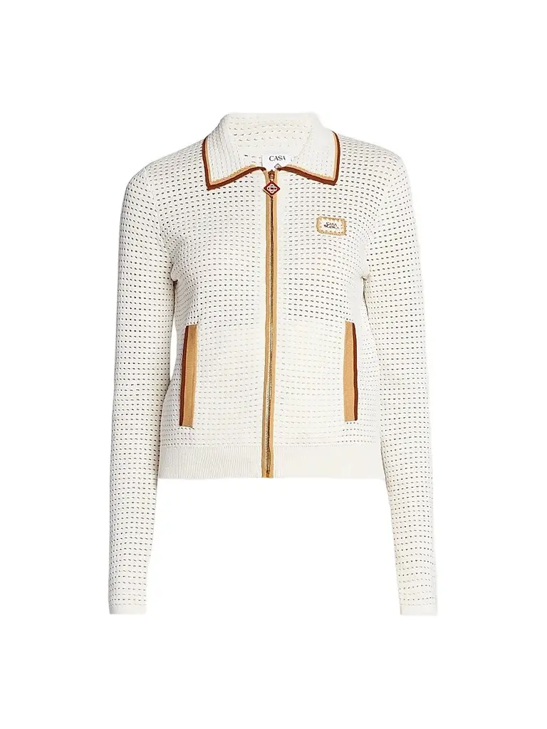 Women's Tuck-Stitch Cotton Jacket Women's Tuck-Stitch Cotton Jacket