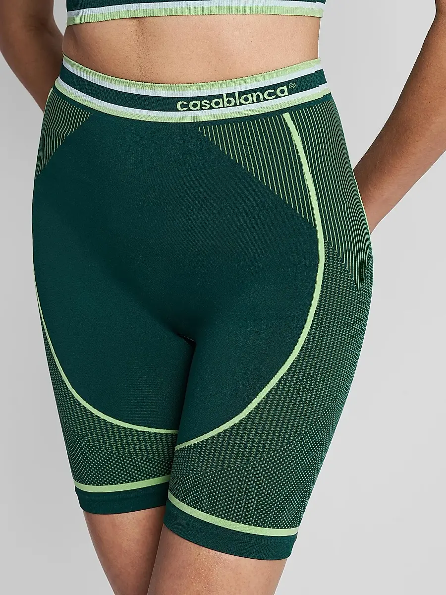 Casablanca Women's Logo-Print Seamless Cycling Shorts | Thumbnail 5 Casablanca Women's Logo-Print Seamless Cycling Shorts | Thumbnail 5