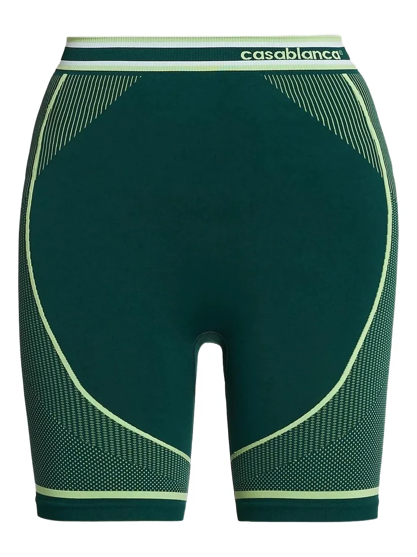 Women's Logo-Print Seamless Cycling Shorts Women's Logo-Print Seamless Cycling Shorts