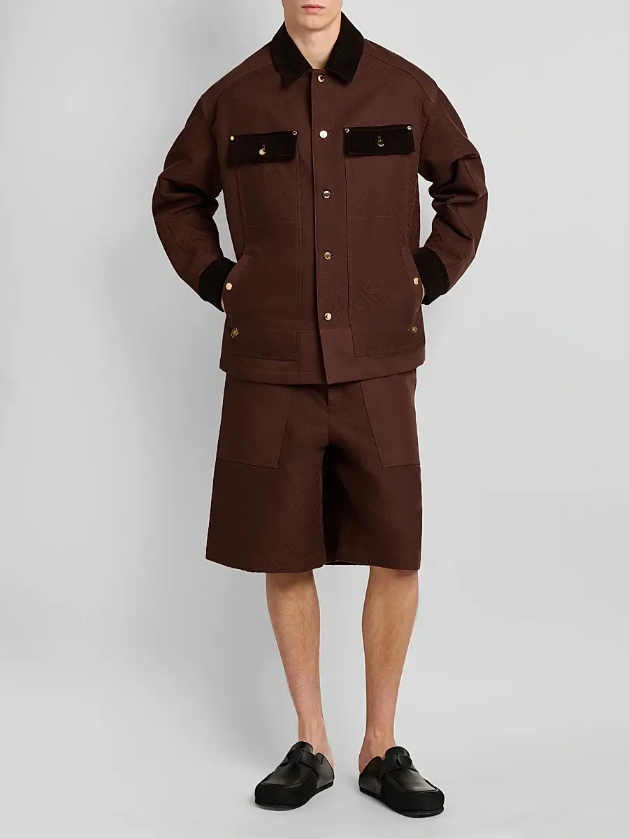 Casablanca Men's Workwear Safari Jacket | Thumbnail 2 Casablanca Men's Workwear Safari Jacket | Thumbnail 2