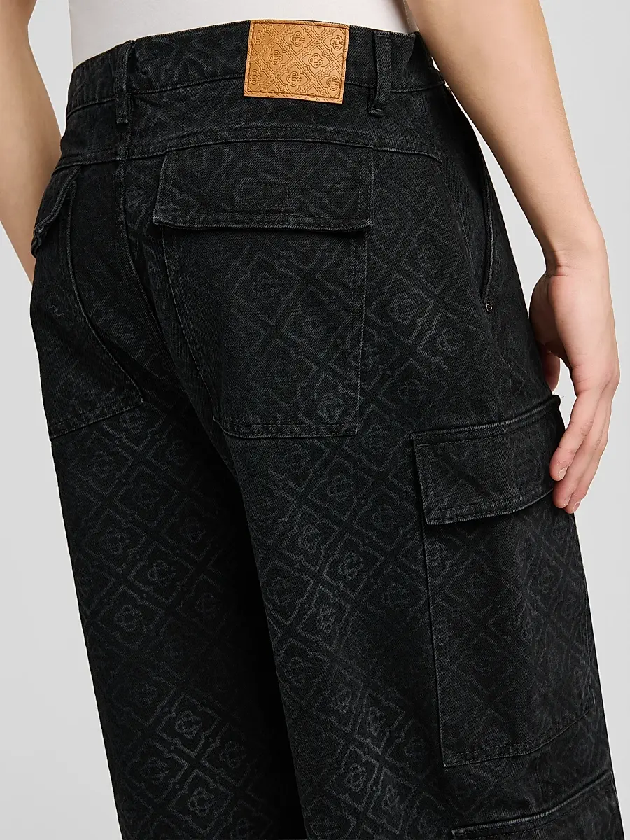 Casablanca Men's Monogram Cargo Jeans | Thumbnail 5