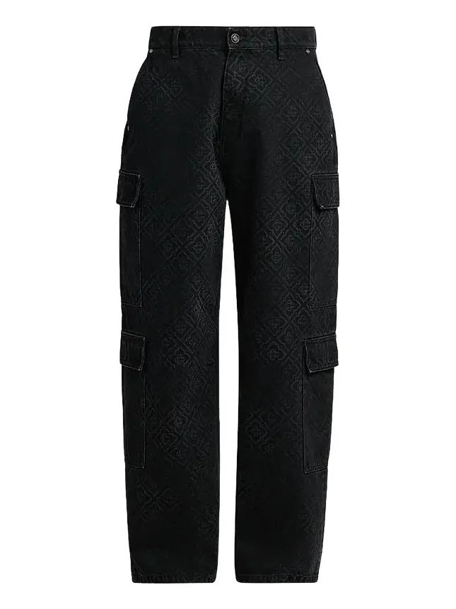Casablanca Men's Monogram Cargo Jeans