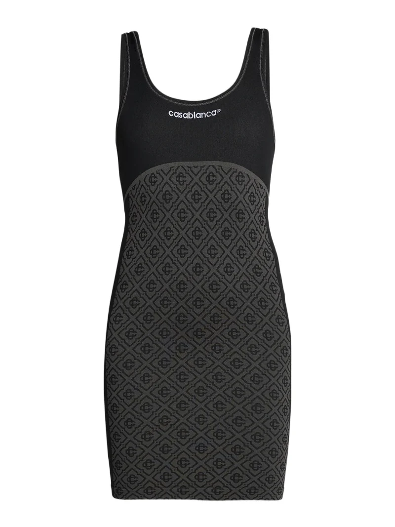 Women's Monogram Seamless Scoopneck Minidress