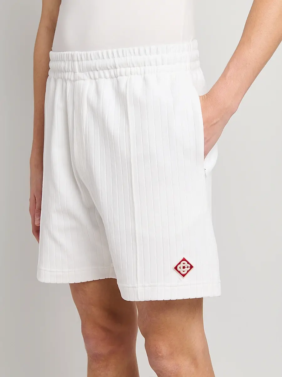 Casablanca Men's Velour Rib-Knit Shorts | Thumbnail 5 Casablanca Men's Velour Rib-Knit Shorts | Thumbnail 5