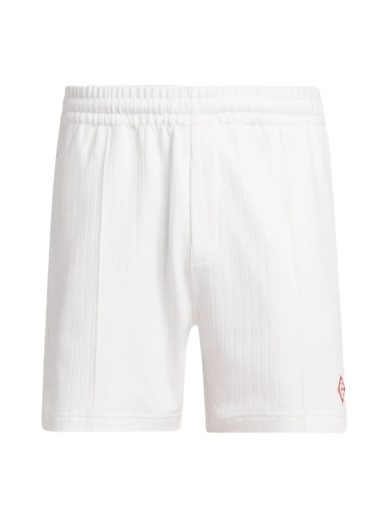 Casablanca Men's Velour Rib-Knit Shorts