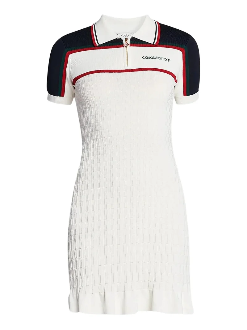 Women's Logo Cable-Knit Tennis Minidress