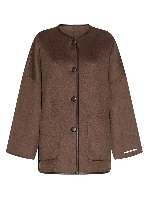 Women's Double Sided Wool Cape