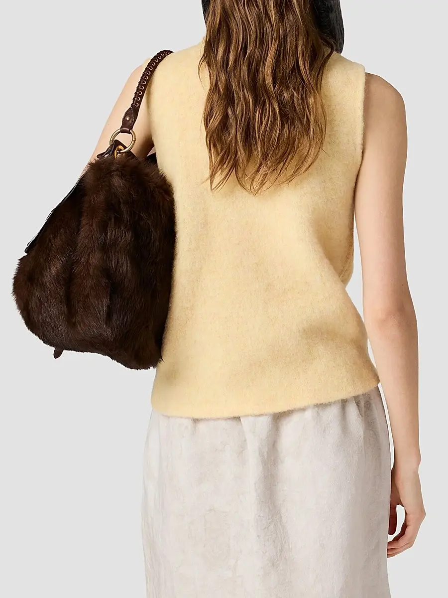 Miu Miu Women's Wool Vest | Thumbnail 3 Miu Miu Women's Wool Vest | Thumbnail 3
