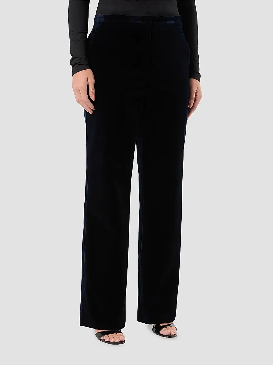 Marina Rinaldi Women's Velvet Trousers | Thumbnail 3 Marina Rinaldi Women's Velvet Trousers | Thumbnail 3