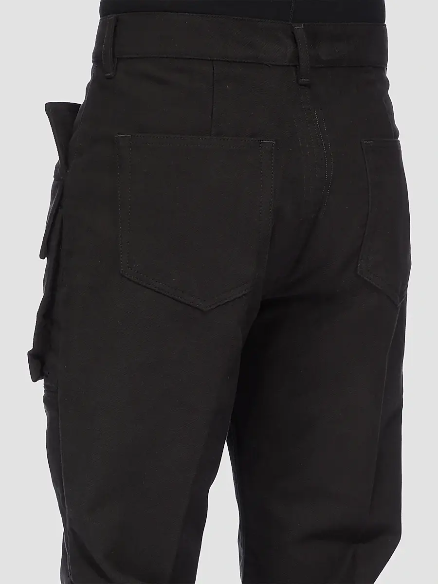 Rick Owens Men's Bolan Cropped Cargo Pants | Thumbnail 6 Rick Owens Men's Bolan Cropped Cargo Pants | Thumbnail 6