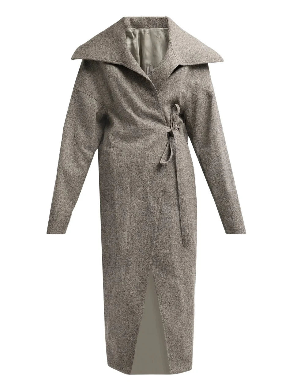 Women's Dracucollar Belted Wool Coat