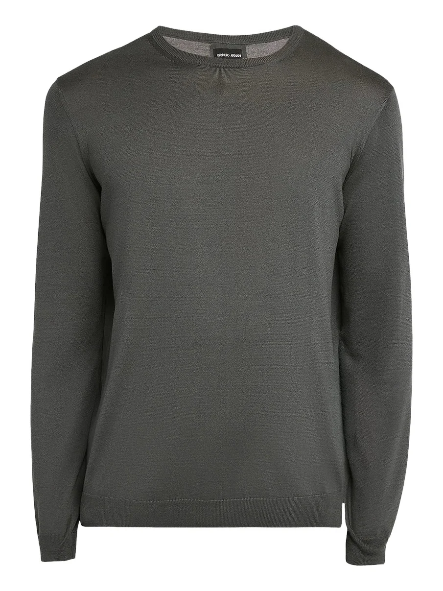 Men's Silk-Cotton Crewneck Sweater Men's Silk-Cotton Crewneck Sweater