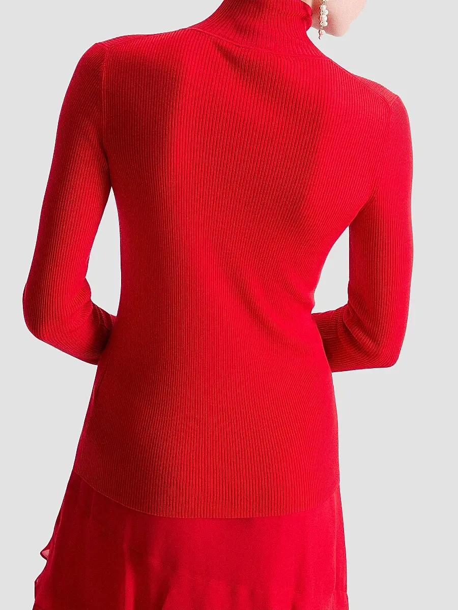 Marella Women's Slim Fit Polo Neck Jumper | Thumbnail 4