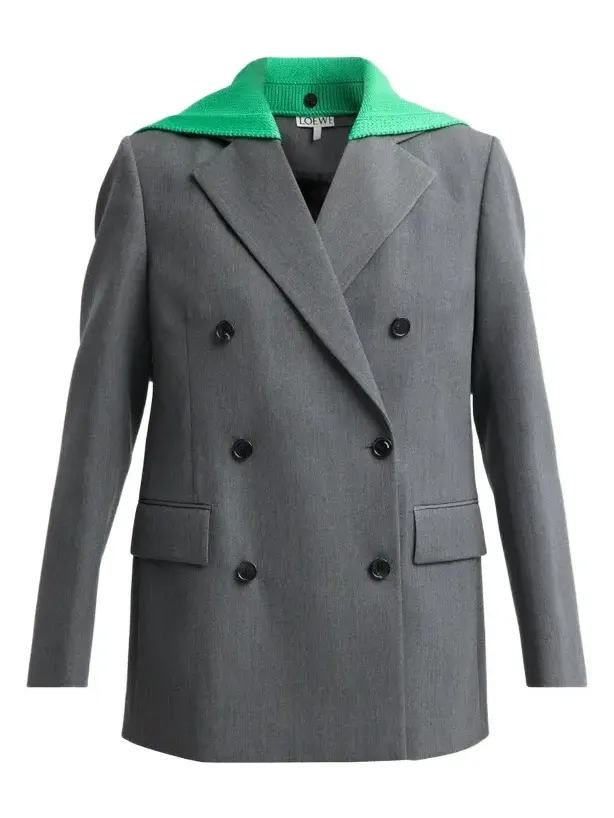 Women's Oversized Double-Breasted Blazer