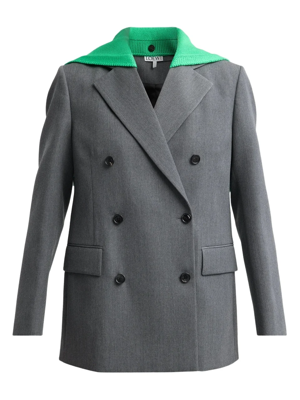 Women's Oversized Double-Breasted Blazer Women's Oversized Double-Breasted Blazer