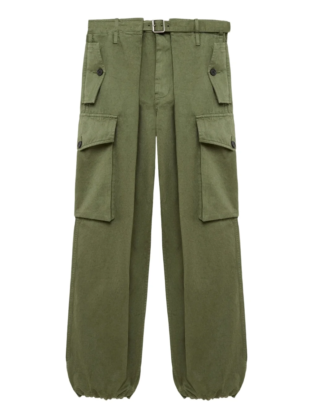 Loewe Women's Cotton Cargo Trousers