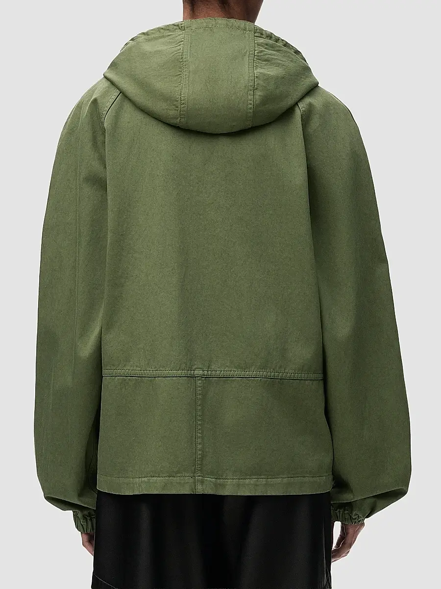 Loewe Women's Utility Cotton Short Parka | Thumbnail 3