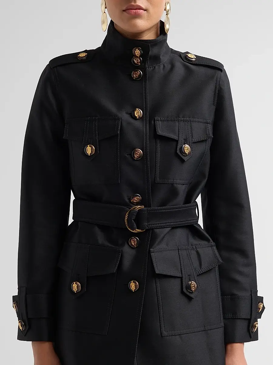 Zimmermann Women's Valiant Wool-Silk Utility Jacket | Thumbnail 5 Zimmermann Women's Valiant Wool-Silk Utility Jacket | Thumbnail 5