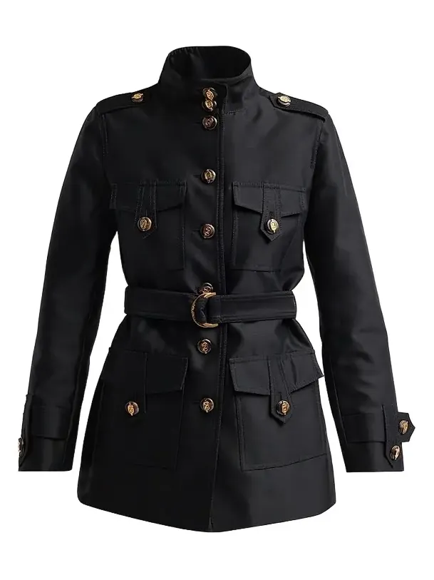 Women's Valiant Wool-Silk Utility Jacket Women's Valiant Wool-Silk Utility Jacket