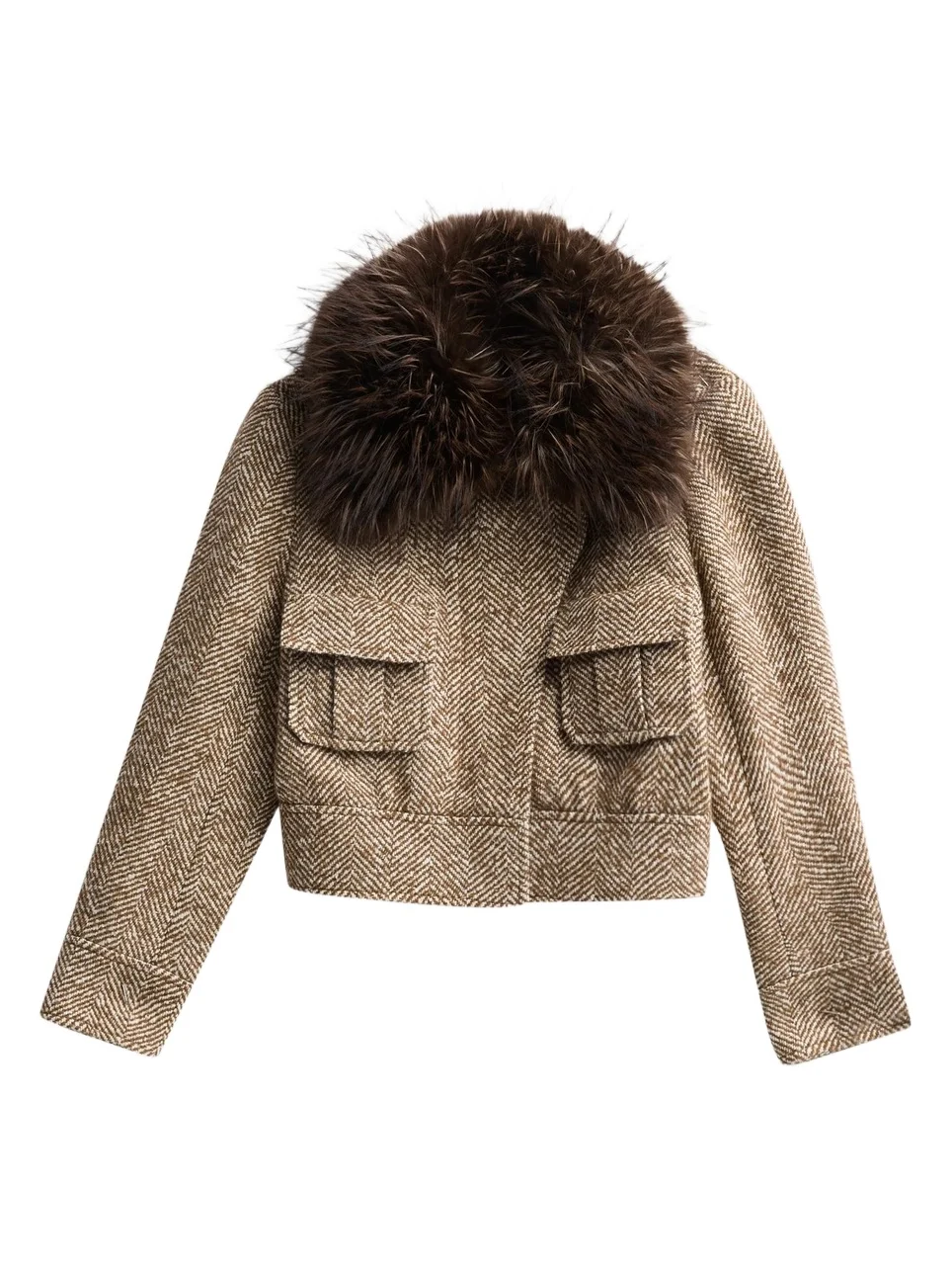 Women's Valiant Faux Fur Collar Biker Jacket Women's Valiant Faux Fur Collar Biker Jacket