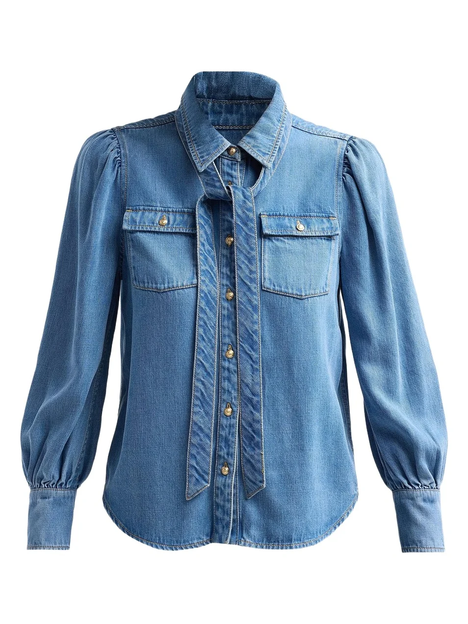 Women's Adair Denim Top Women's Adair Denim Top