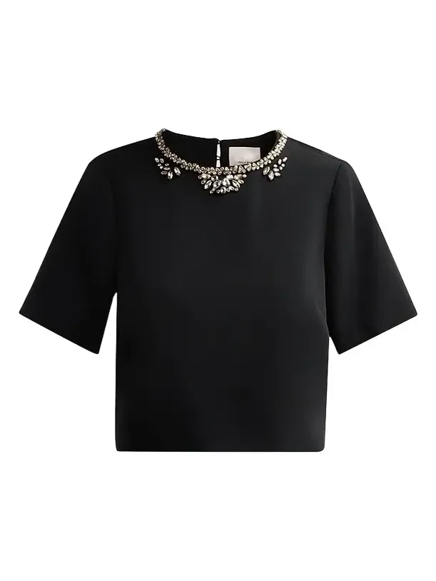 Cinq à Sept Women's Adona Crystal-Embellished Top