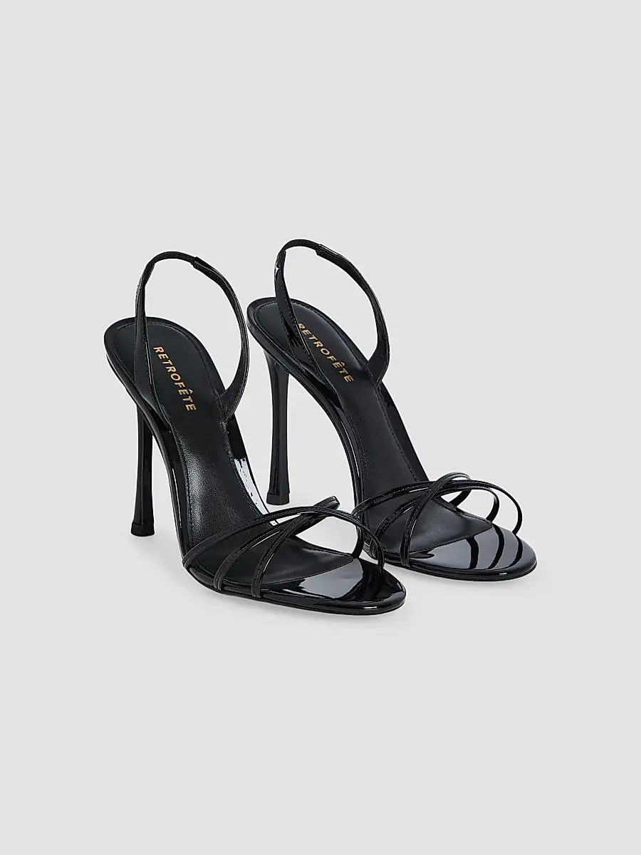 Retrofête Women's Anabel 105MM Leather Slingback Sandals | Thumbnail 2 Retrofête Women's Anabel 105MM Leather Slingback Sandals | Thumbnail 2