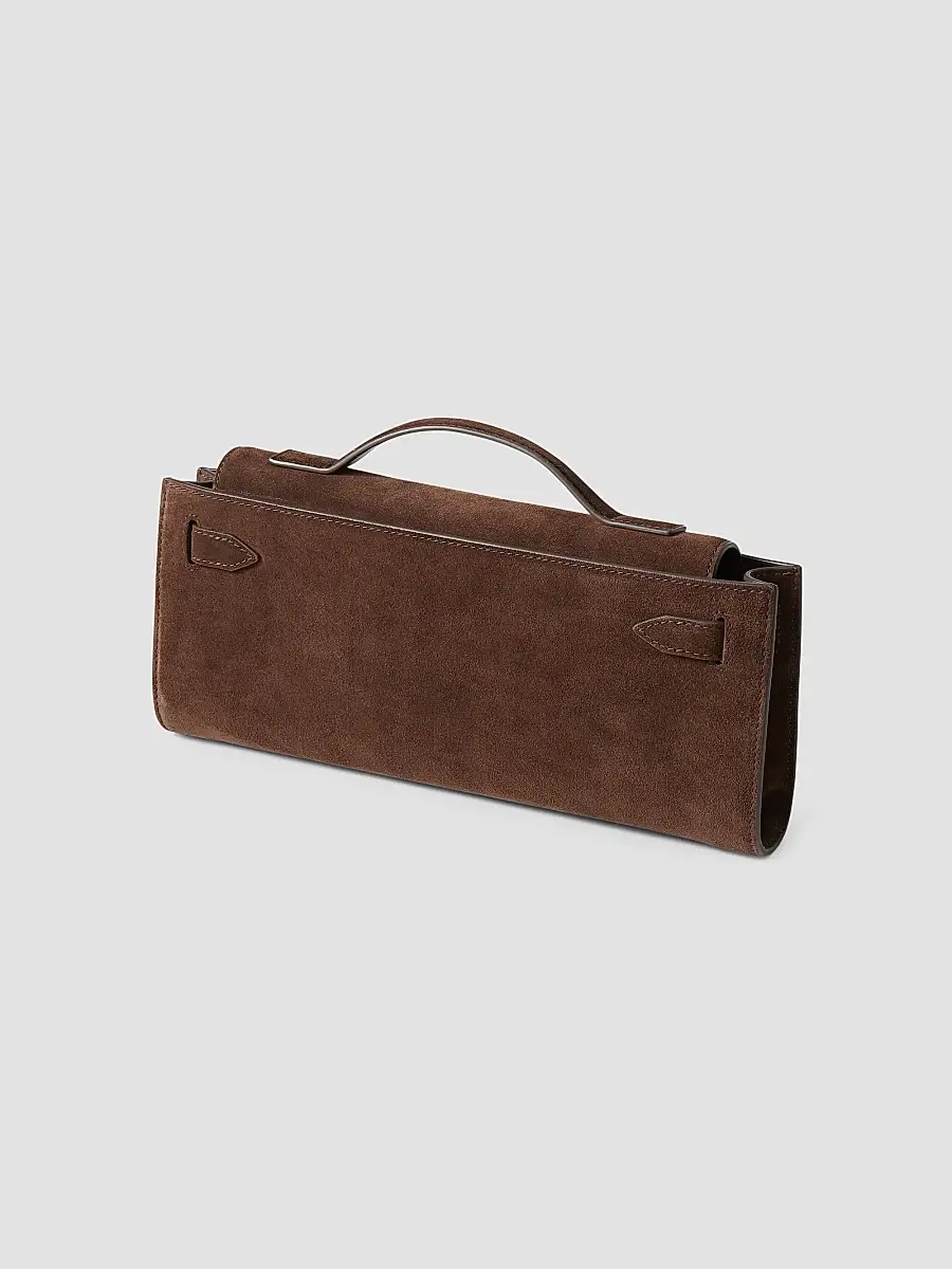 Veronica Beard Women's Dash Suede Clutch | Thumbnail 2