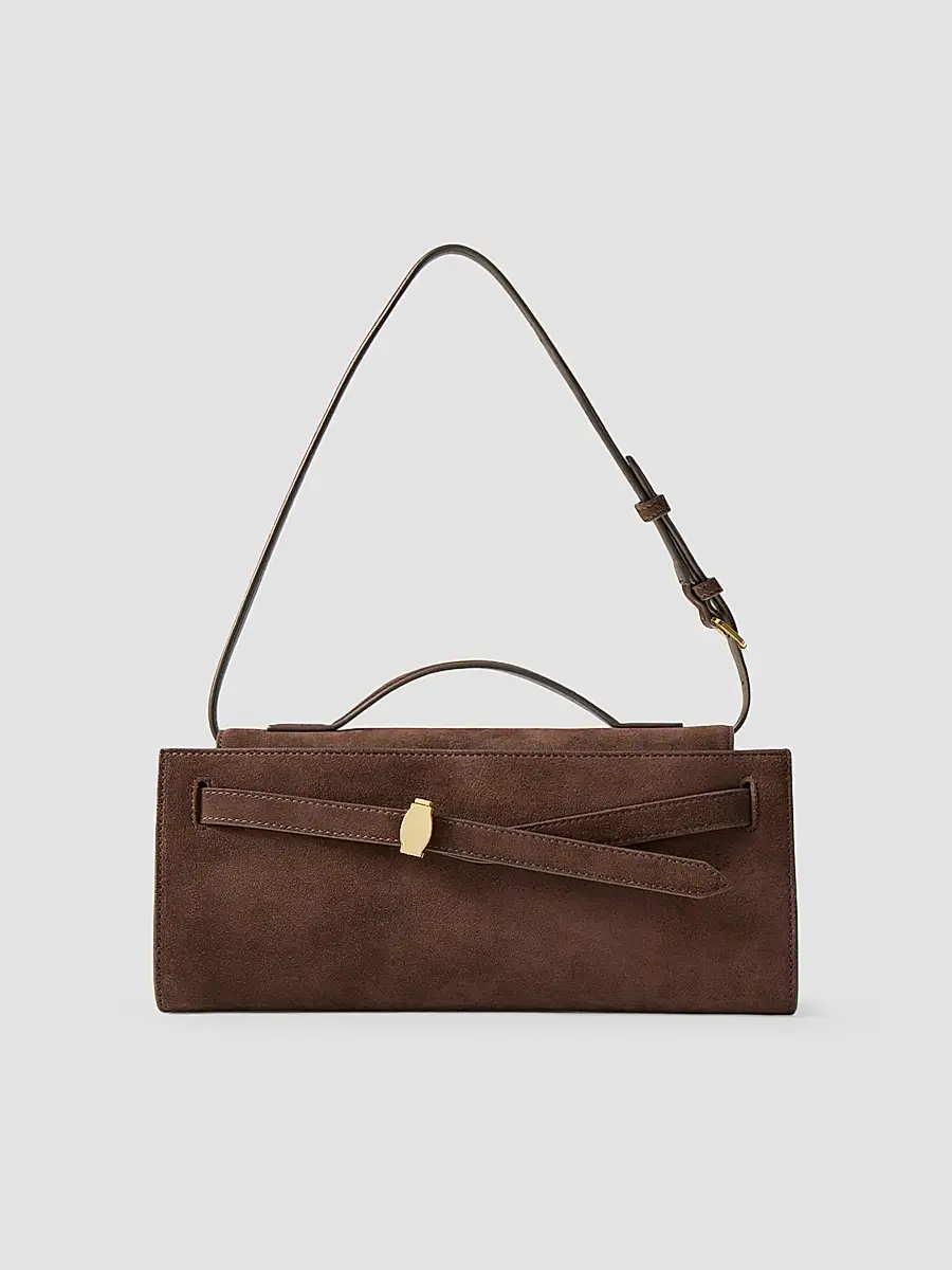 Veronica Beard Women's Dash Suede Clutch | Thumbnail 3