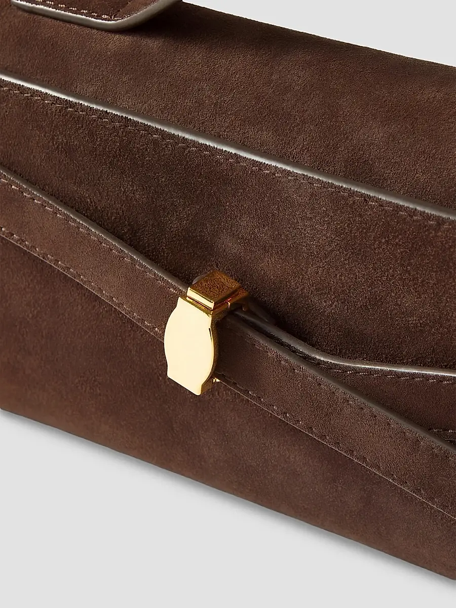 Veronica Beard Women's Dash Suede Clutch | Thumbnail 4