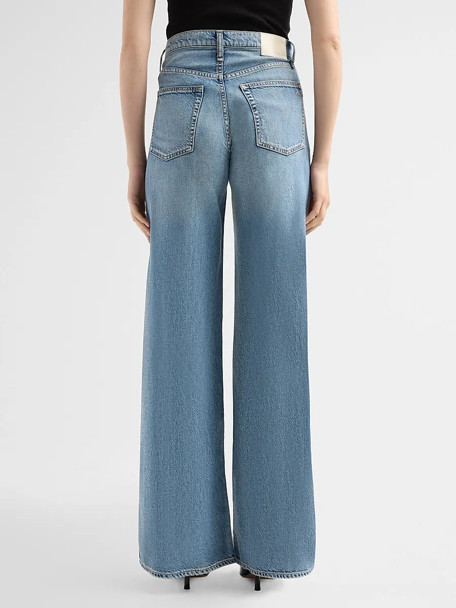 rag & bone Women's Featherweight Sofie High-Rise Full Wide-Leg Jeans | Thumbnail 3 rag & bone Women's Featherweight Sofie High-Rise Full Wide-Leg Jeans | Thumbnail 3