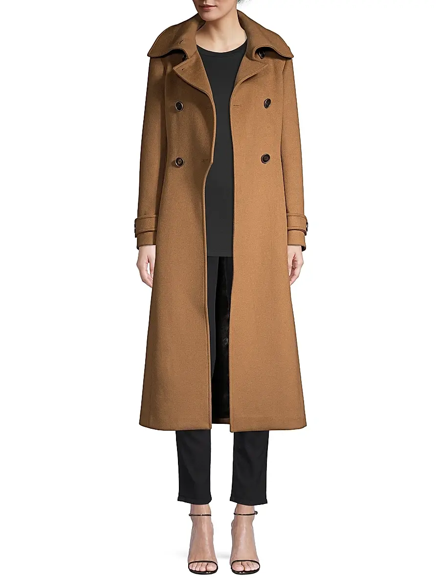 Mackage Women's Elodie Double-Breasted Wool Coat | Thumbnail 2 Mackage Women's Elodie Double-Breasted Wool Coat | Thumbnail 2