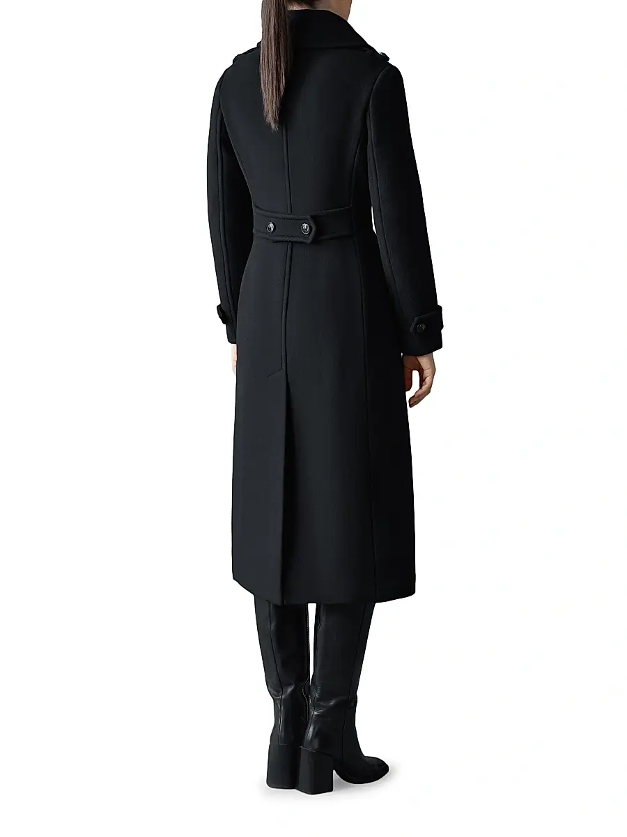 Mackage Women's Elodie Double-Breasted Wool Coat | Thumbnail 5 Mackage Women's Elodie Double-Breasted Wool Coat | Thumbnail 5