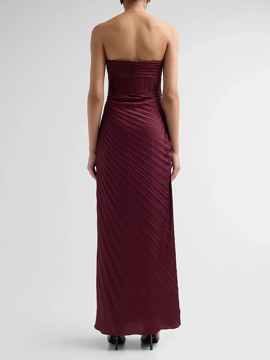 Amur Women's Joyceann Strapless Gown | Thumbnail 3 Amur Women's Joyceann Strapless Gown | Thumbnail 3