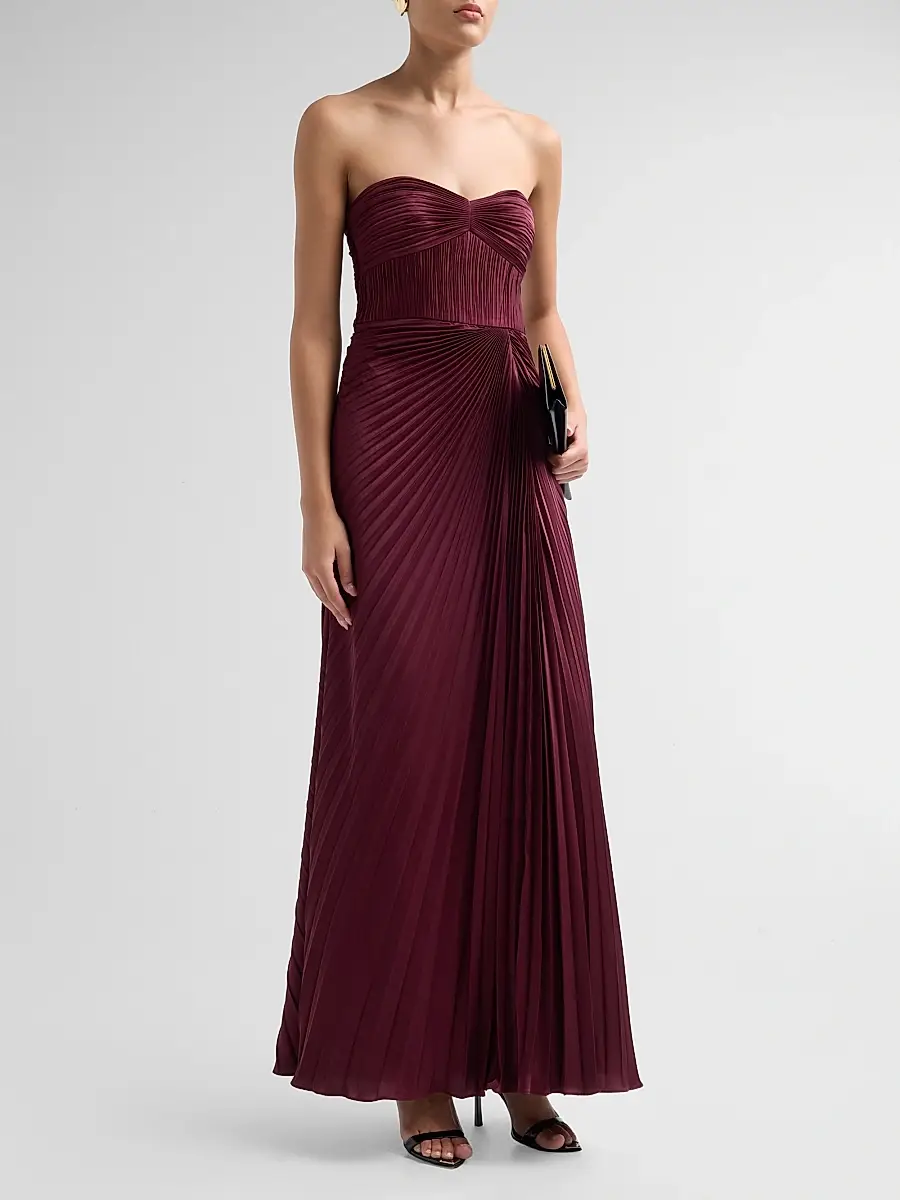 Amur Women's Joyceann Strapless Gown | Thumbnail 4 Amur Women's Joyceann Strapless Gown | Thumbnail 4