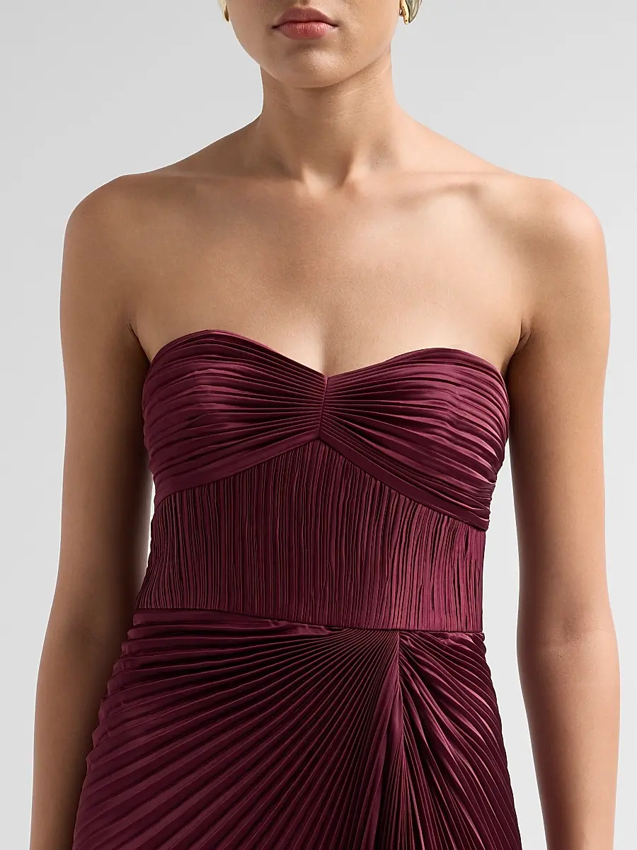 Amur Women's Joyceann Strapless Gown | Thumbnail 5 Amur Women's Joyceann Strapless Gown | Thumbnail 5