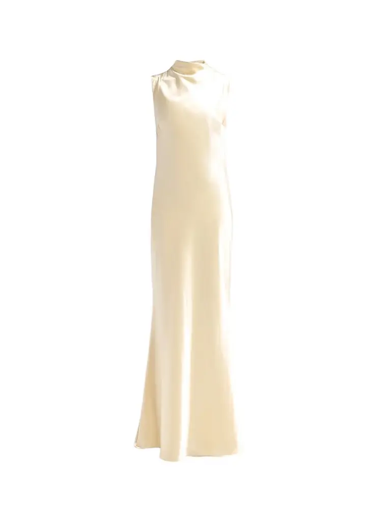 Et Ochs Women's Willa Satin High Neck Gown