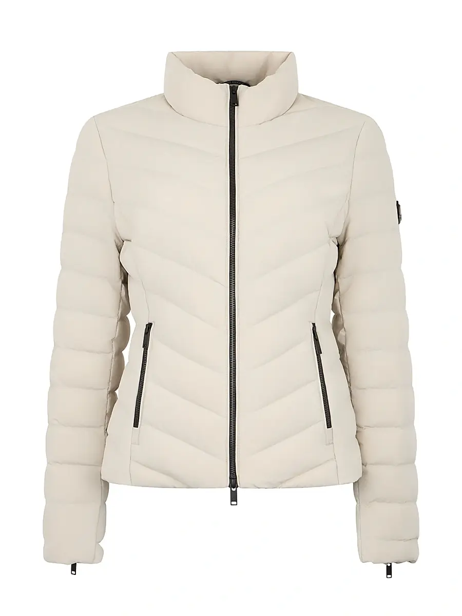 Moose Knuckles Women's Active Flex Elora Down Jacket - Alabaster - Size XL | Image 1 Moose Knuckles Women's Active Flex Elora Down Jacket - Alabaster - Size XL | Image 1